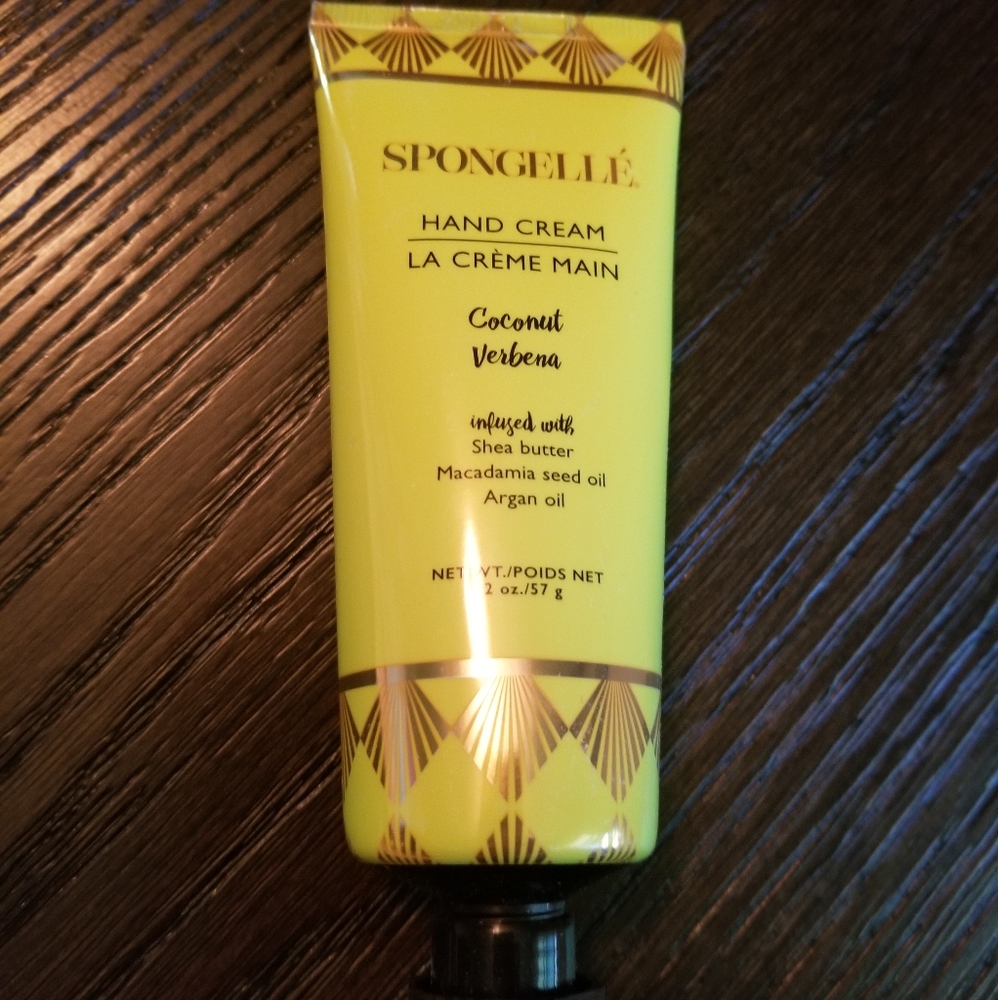 NEW Spongelle Coconut Verbena Hand Cream